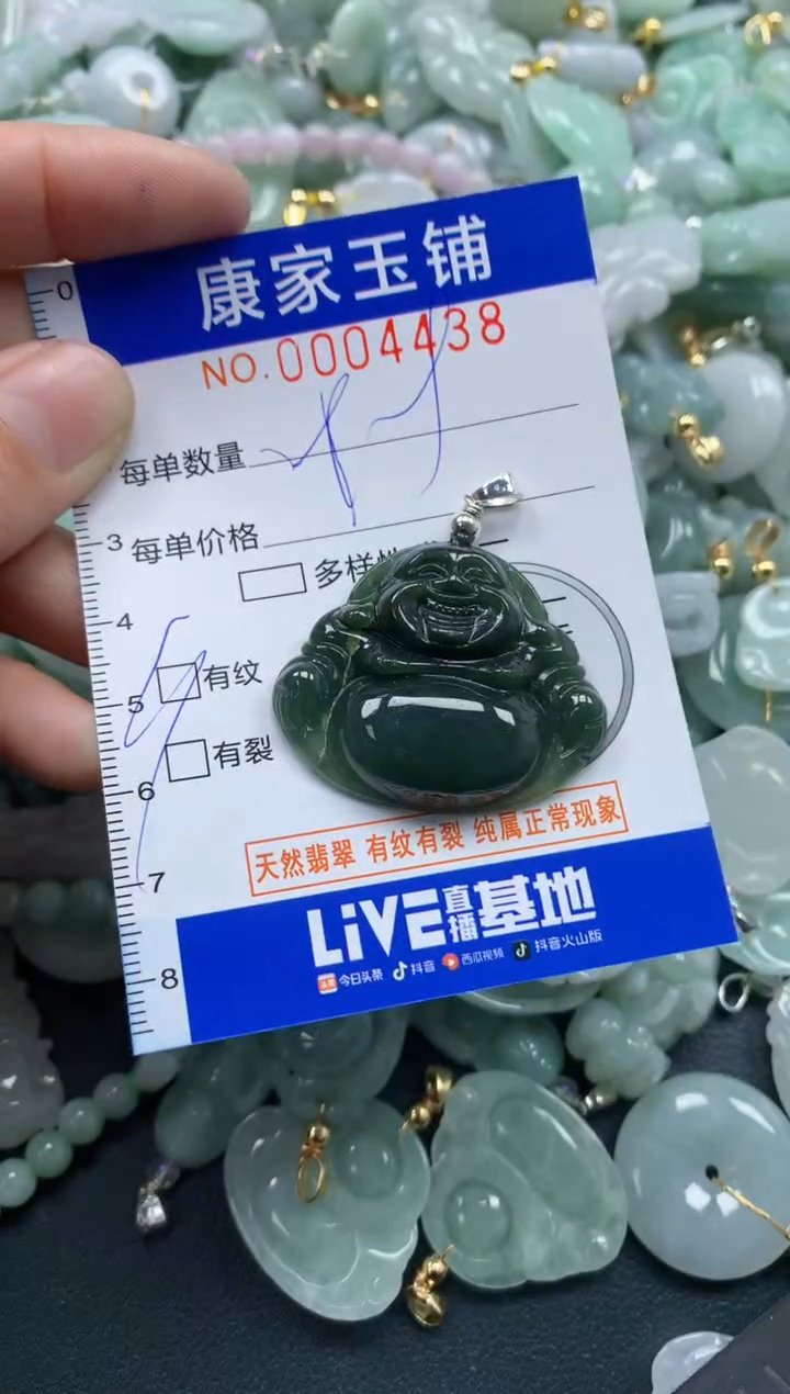 颈饰未镶嵌翡翠4438