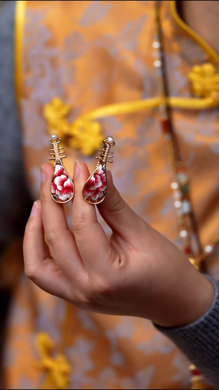 织绣发一个非遗国风手工美物