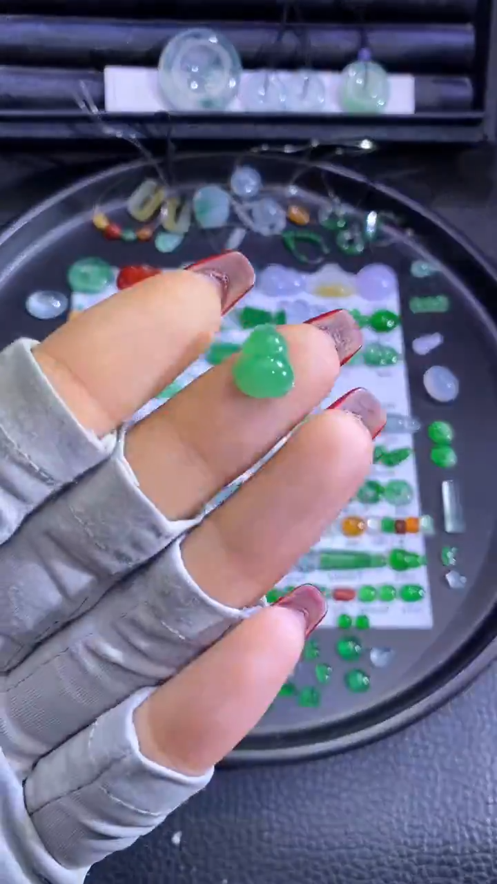 未镶嵌挂件翡翠葫芦