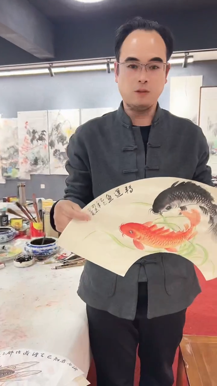 国画朱路军/国画/花鸟