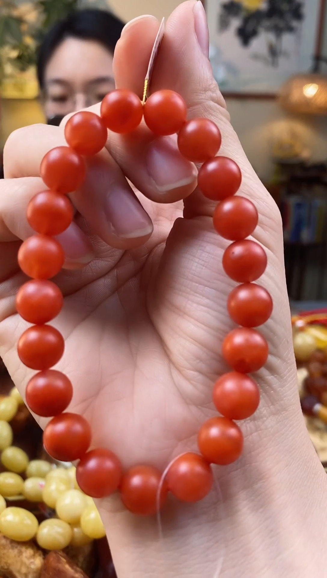 【闪购商品】南红玛瑙手链合金手串