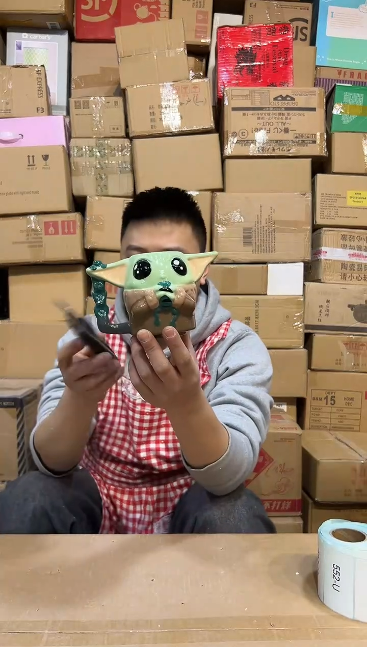 【闪购商品】杯陶瓷尤达马克杯