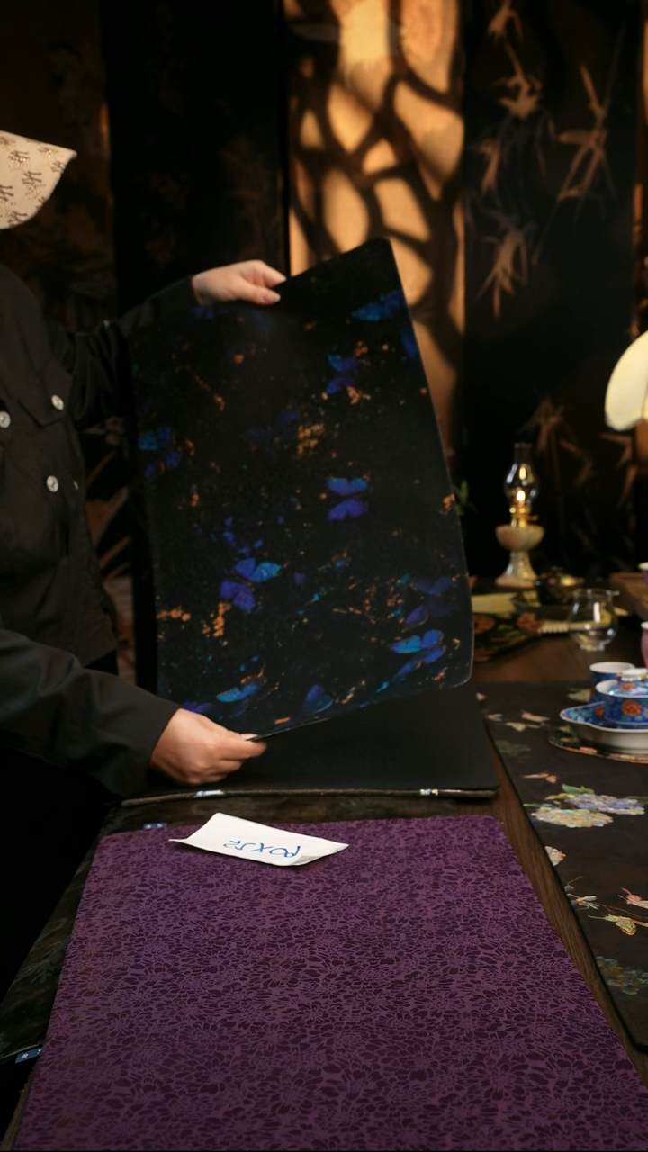 香云纱       茶席