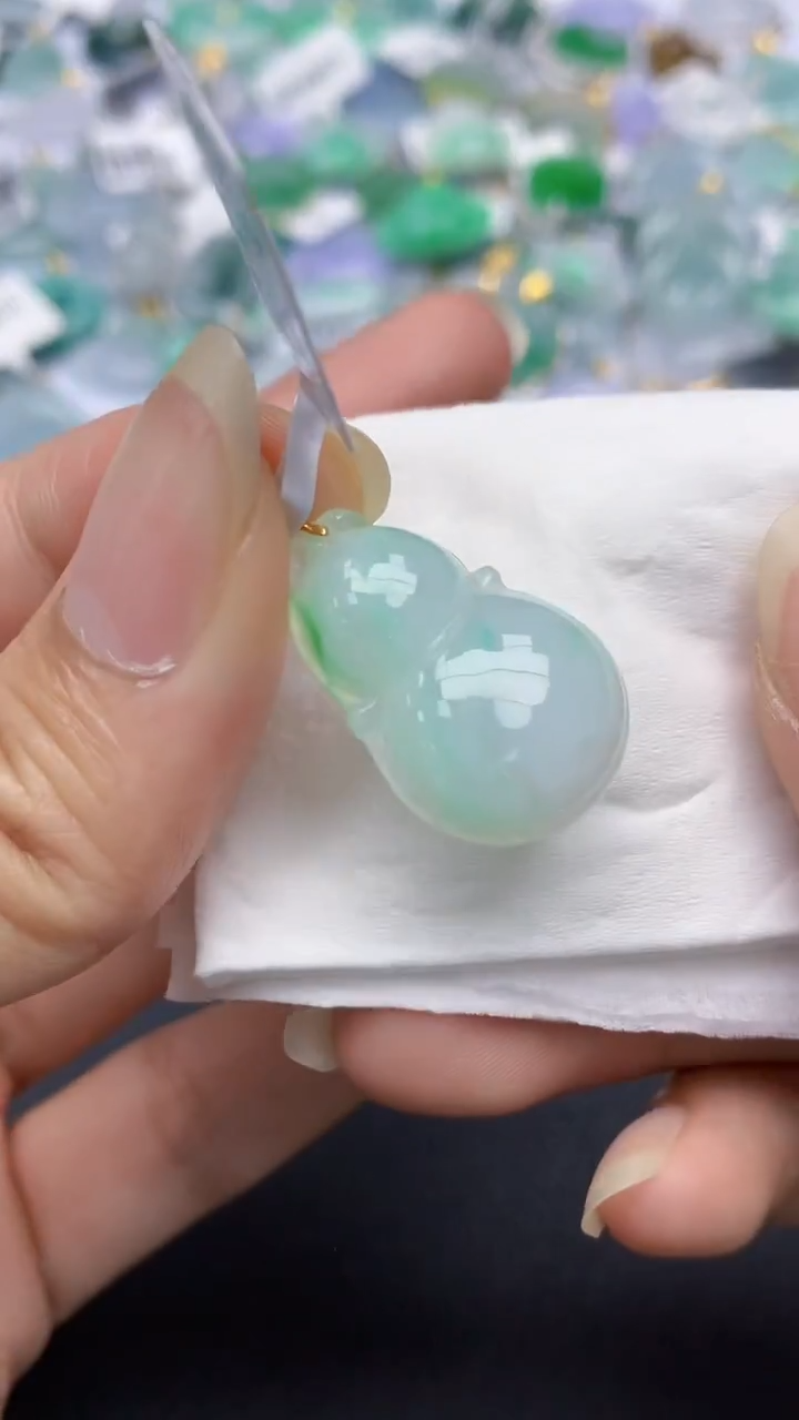 颈饰未镶嵌翡翠天然缅甸a货翡翠百元以上9元证书费自理