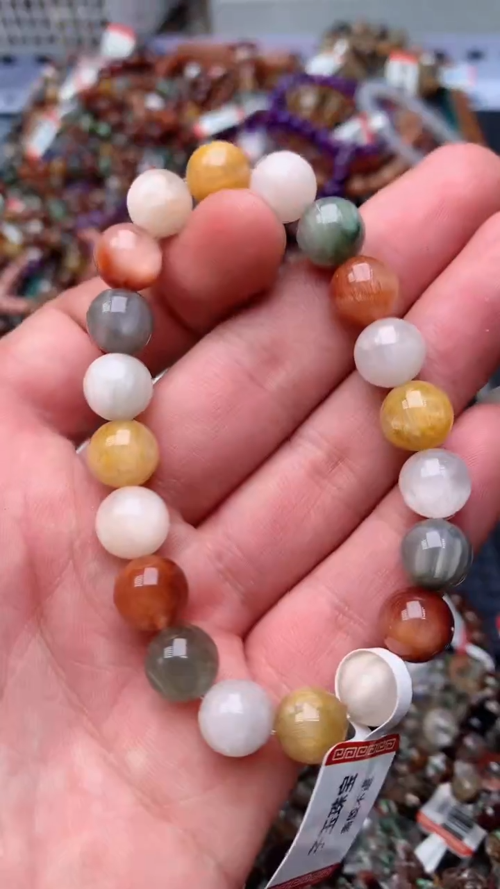 水晶手链未镶嵌243天然