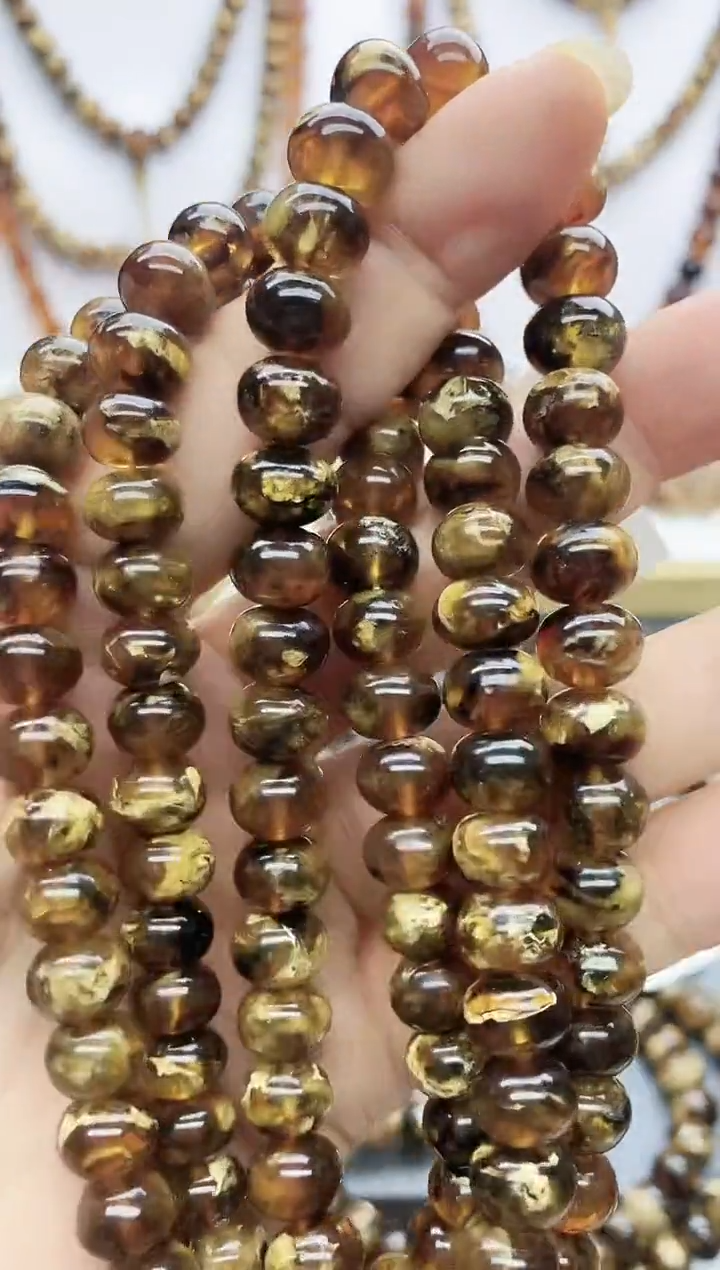 【闪购商品】琥珀颈饰未镶嵌9琥珀