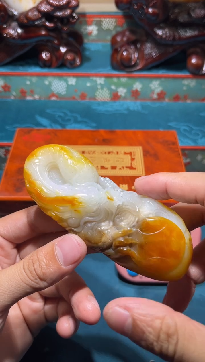 未镶嵌和田玉挂件一**凉1