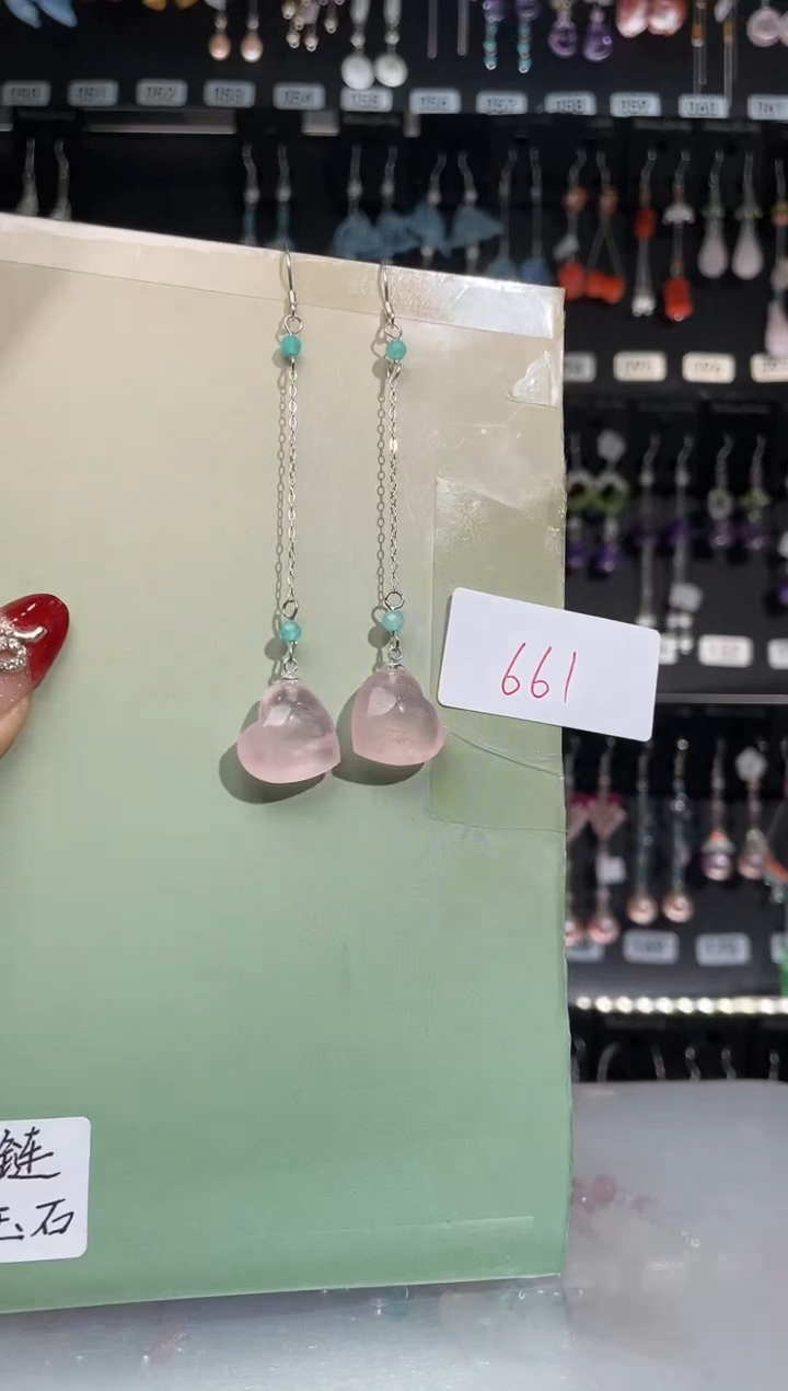 【闪购商品】紫晶耳饰银S925镶嵌喜欢拍