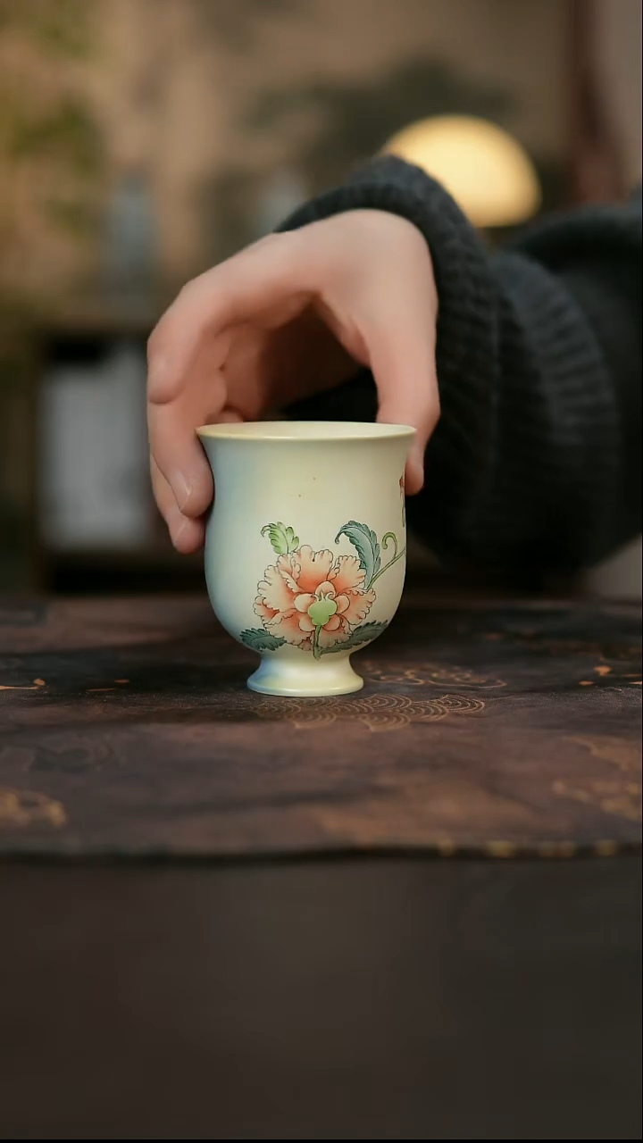 景德镇陶瓷杯碗柴烧多人