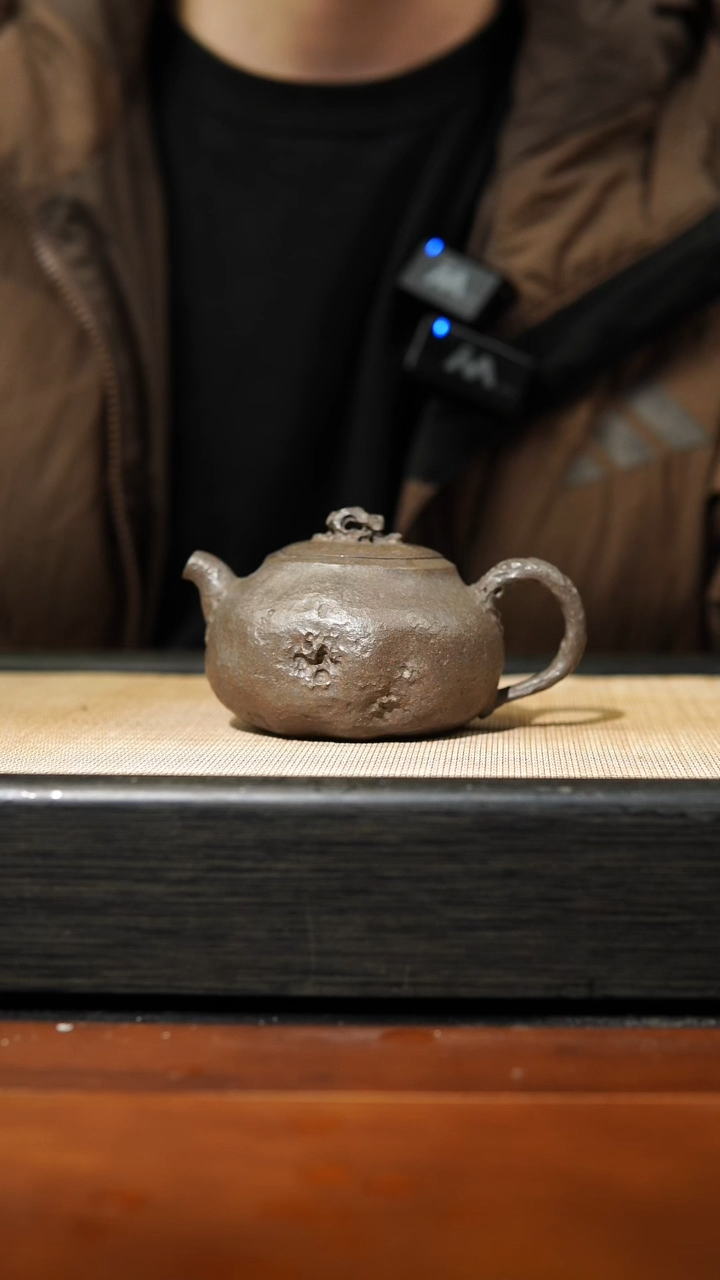 【闪购商品】紫砂茶壶青段还原烧，160cc