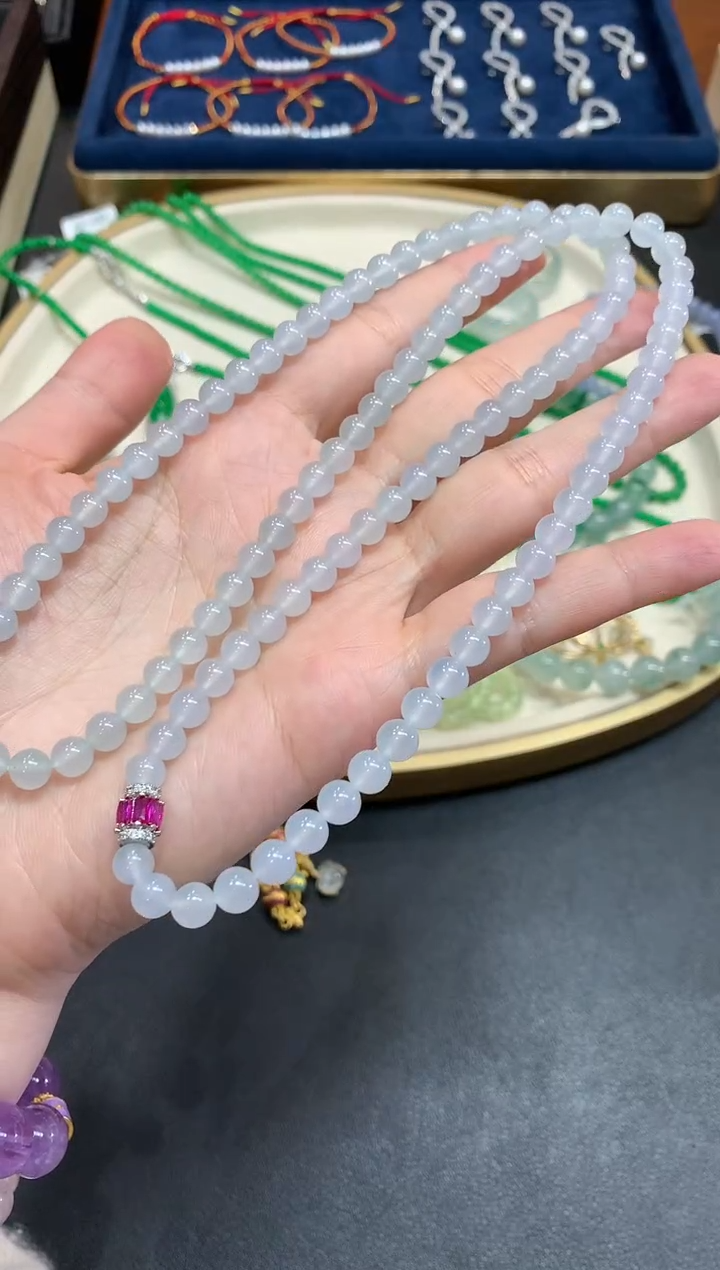 【闪购商品】翡翠项链未镶嵌A716|6800