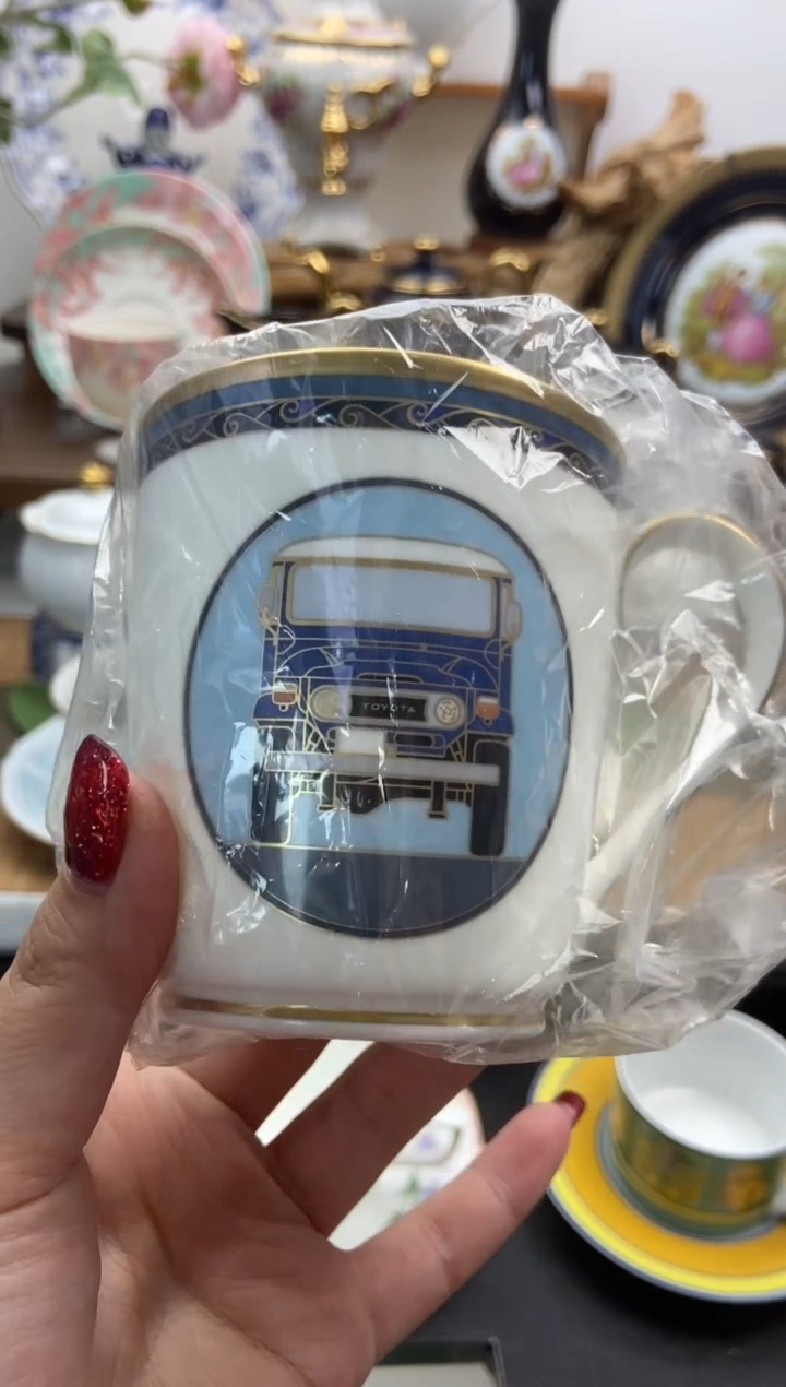 瓷片全新则武金标马克谨慎参拍，防伪帖撕毁无售后