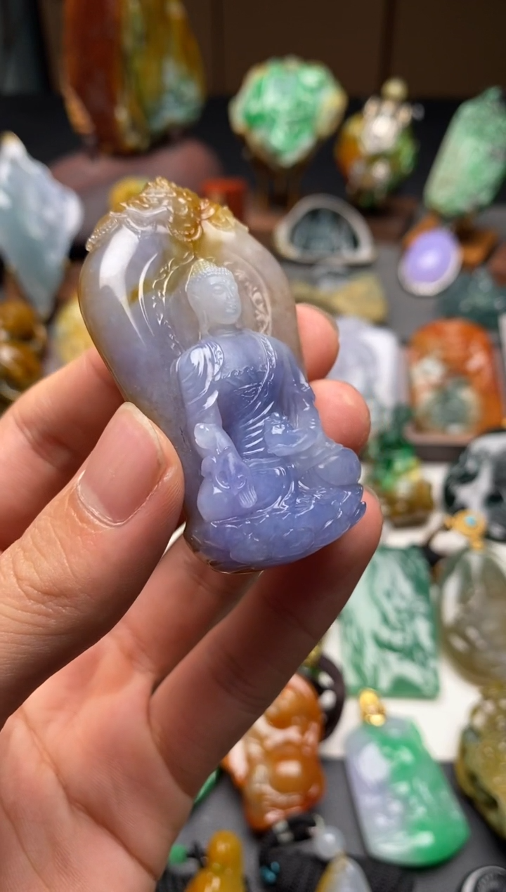 【闪购商品】翡翠颈饰未镶嵌成品