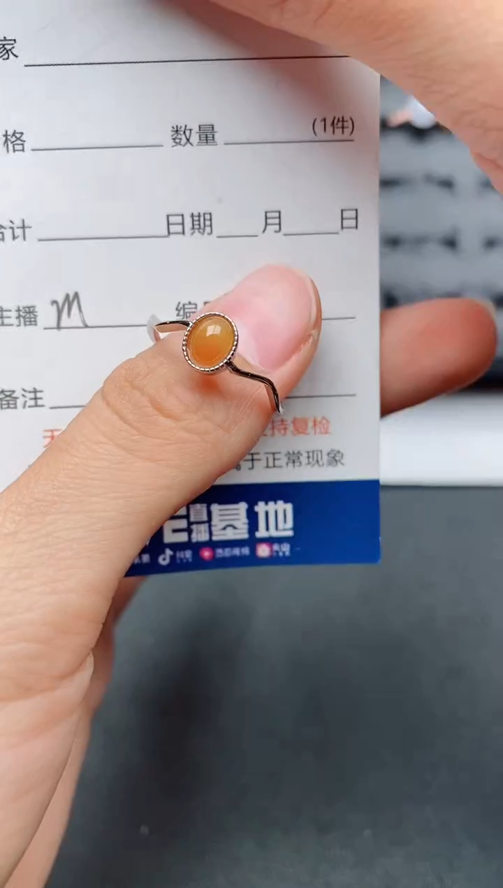 【闪购商品】翡翠戒指银S925镶嵌.............