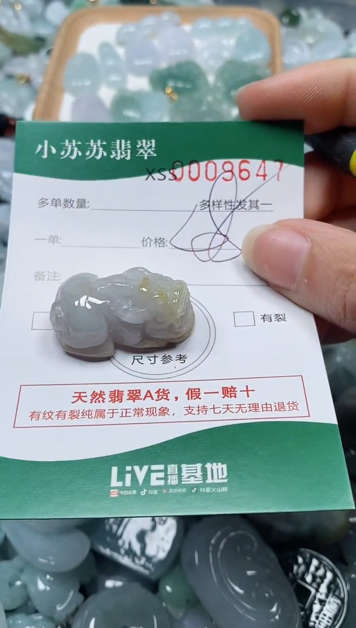 【闪购商品】翡翠颈饰未镶嵌闪购商品0009647