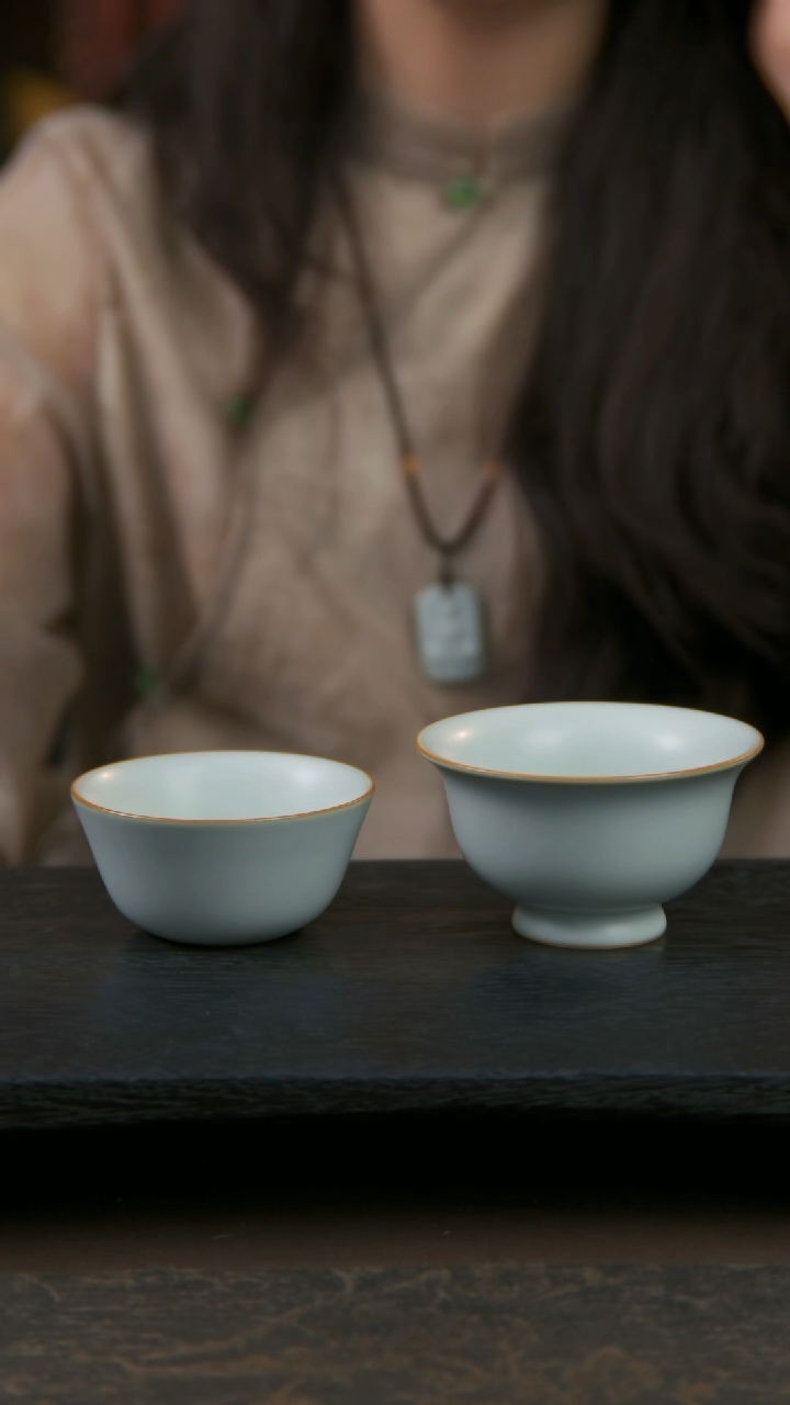 【闪购商品】杯大压手+鸡缸杯（开片不开片可选，默认开片