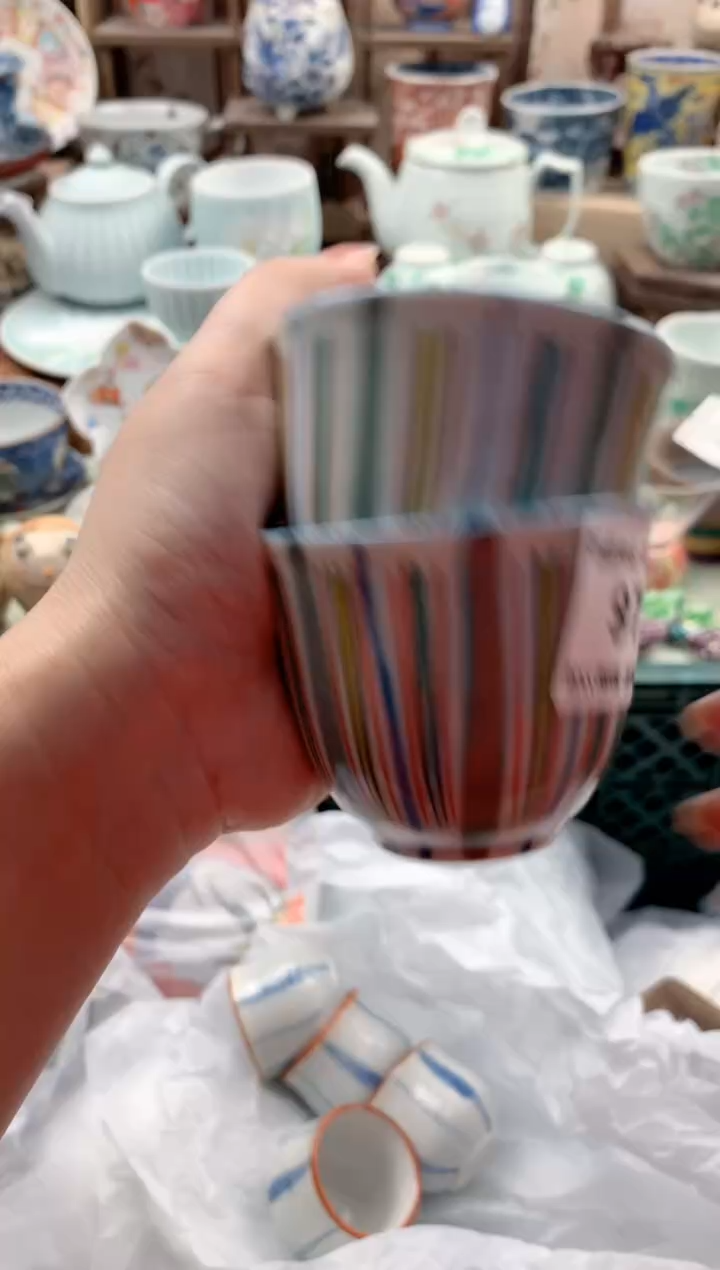 瓷片M***东97号九姑娘工艺品瓷器