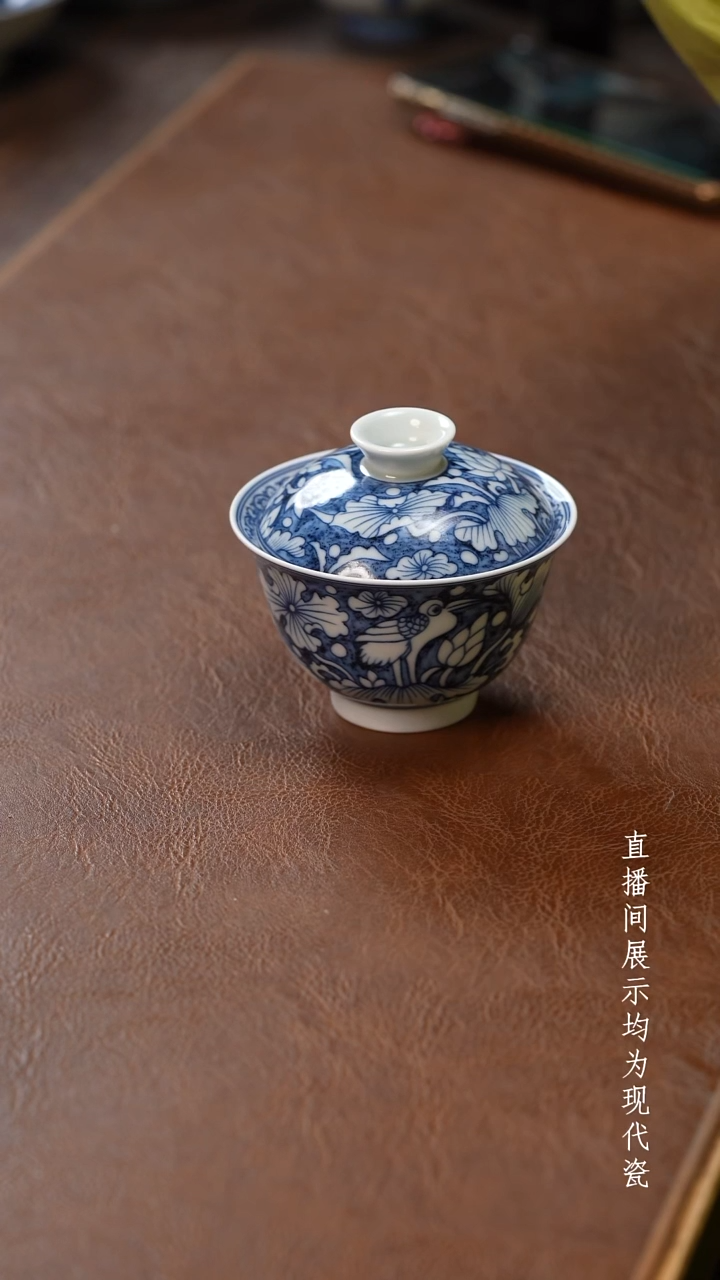 茶器茶器一鹭盖碗