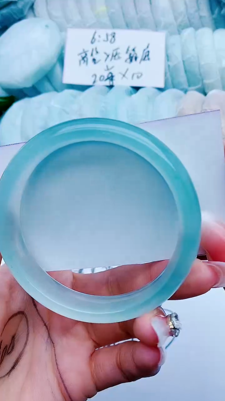 石英质玉未镶嵌手镯G138+58-59