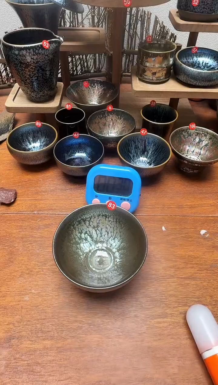 茶盏辉83号建盏工匠茶器