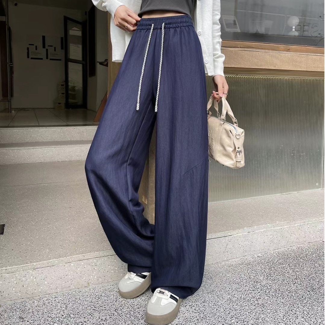 【玫瑰】2025春夏新款牛仔裤 丝滑首尔裤