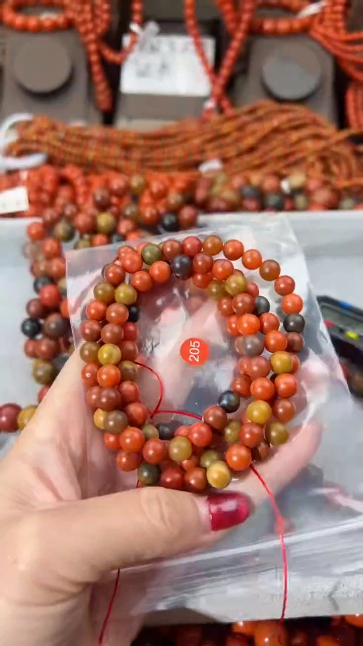 【闪购商品】南红玛瑙手串未镶嵌7+