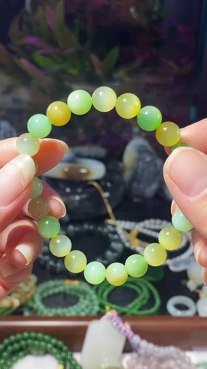 未镶嵌手链和田玉多样性发一件