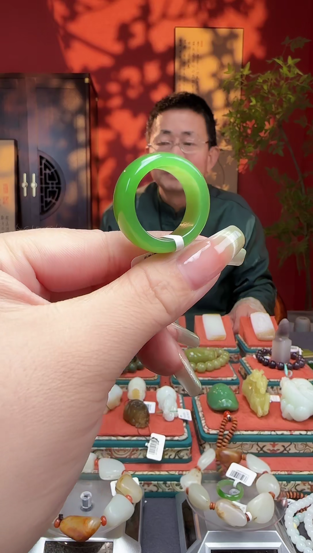 【闪购商品】和田玉戒指未镶嵌戒指21