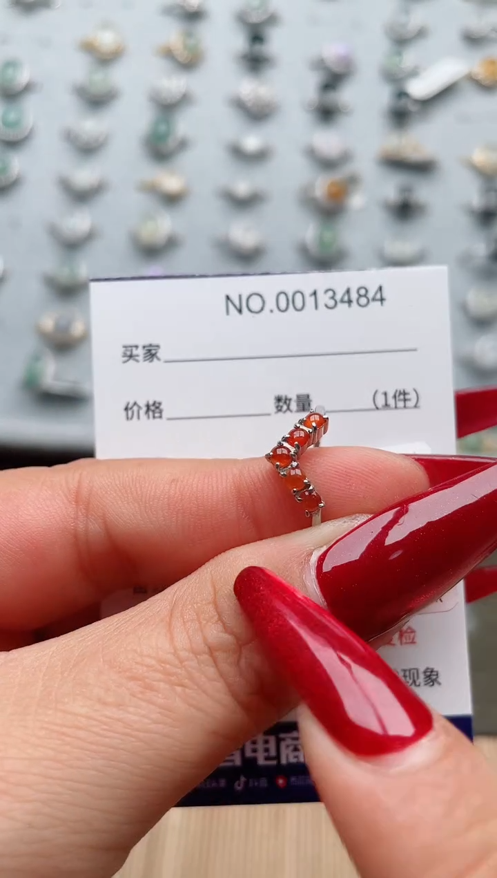 【闪购商品】翡翠戒指银S925镶嵌·