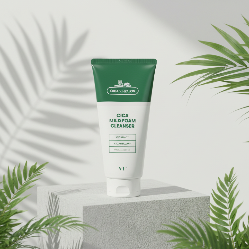 积雪草氨基酸洗面奶深层清洁温和不刺激控油保湿