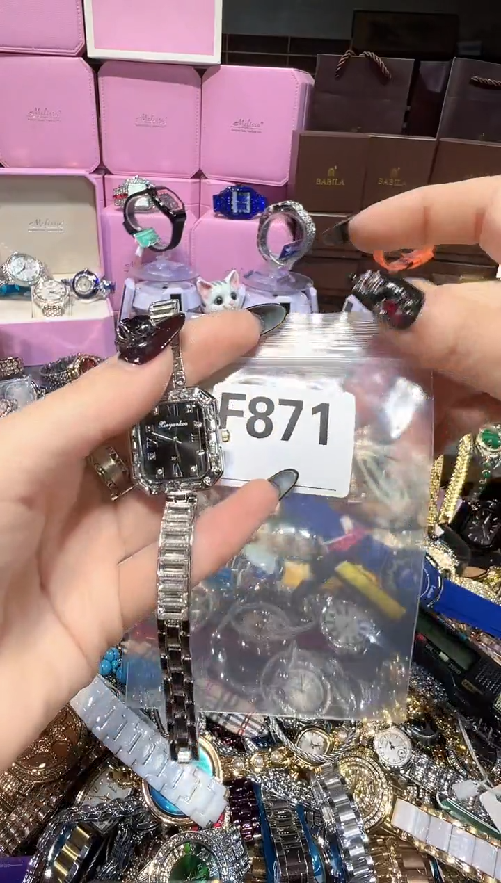 石英机芯不锈钢不锈钢直播定闪专用