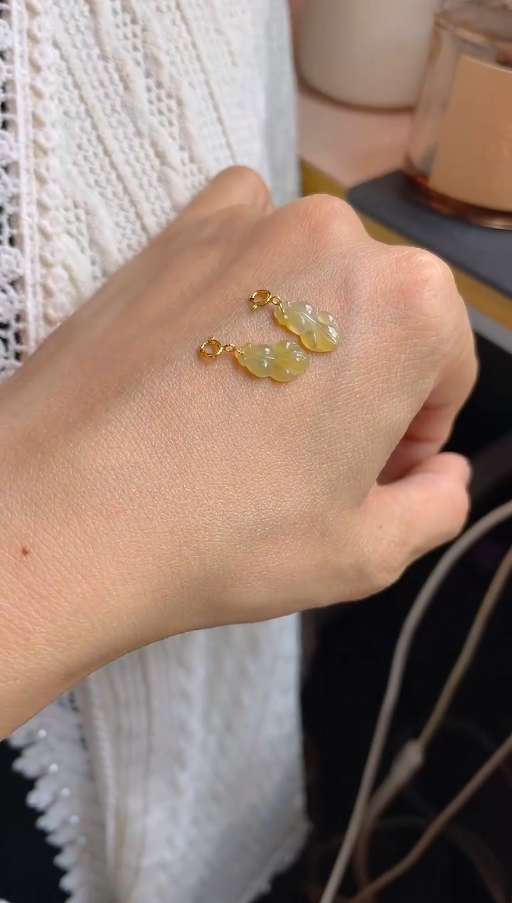 【闪购商品】翡翠颈饰18K金镶嵌多样性发货 发其一