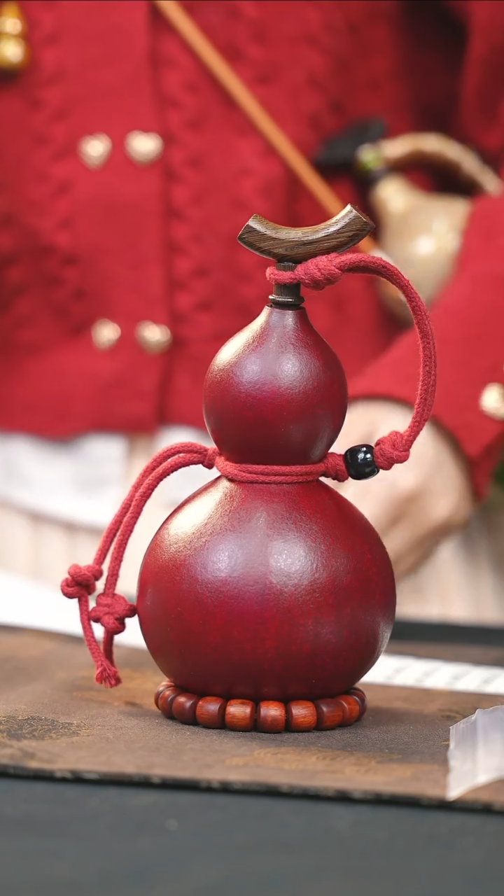 【闪购商品】WB153大漆酒葫芦不包手串及旋转底座