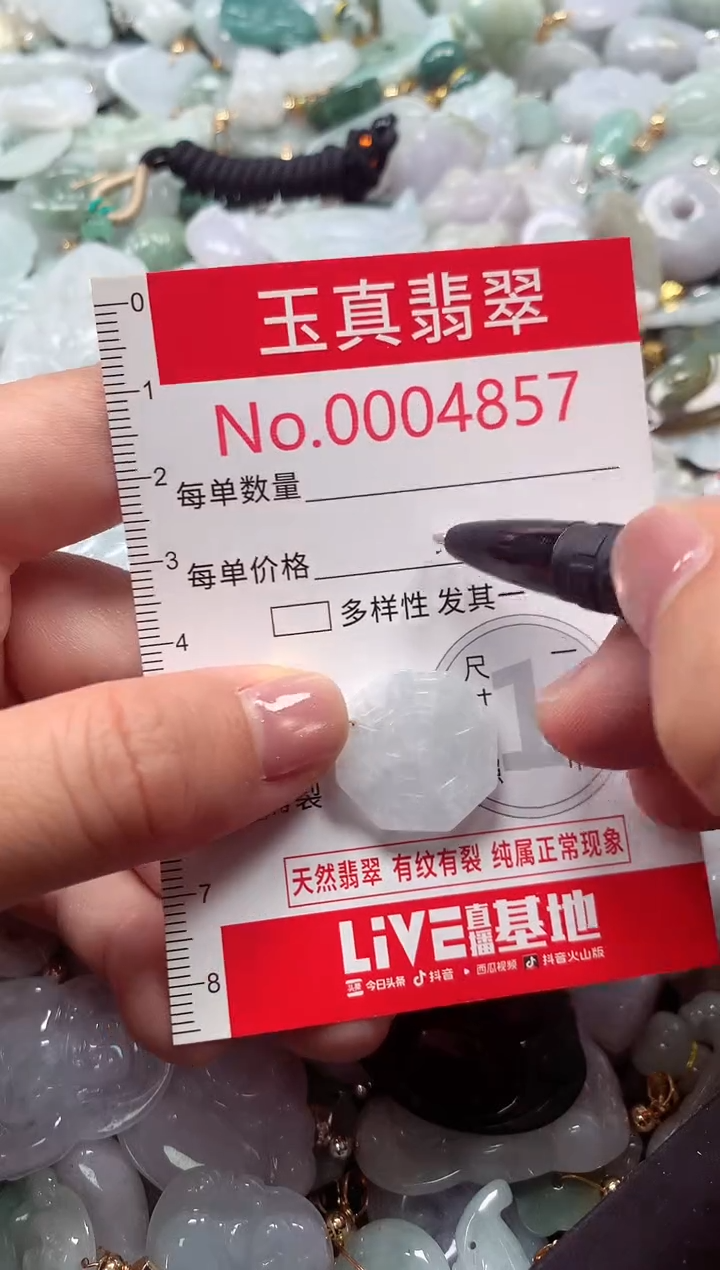 吊坠(不含链)未镶嵌翡翠4857