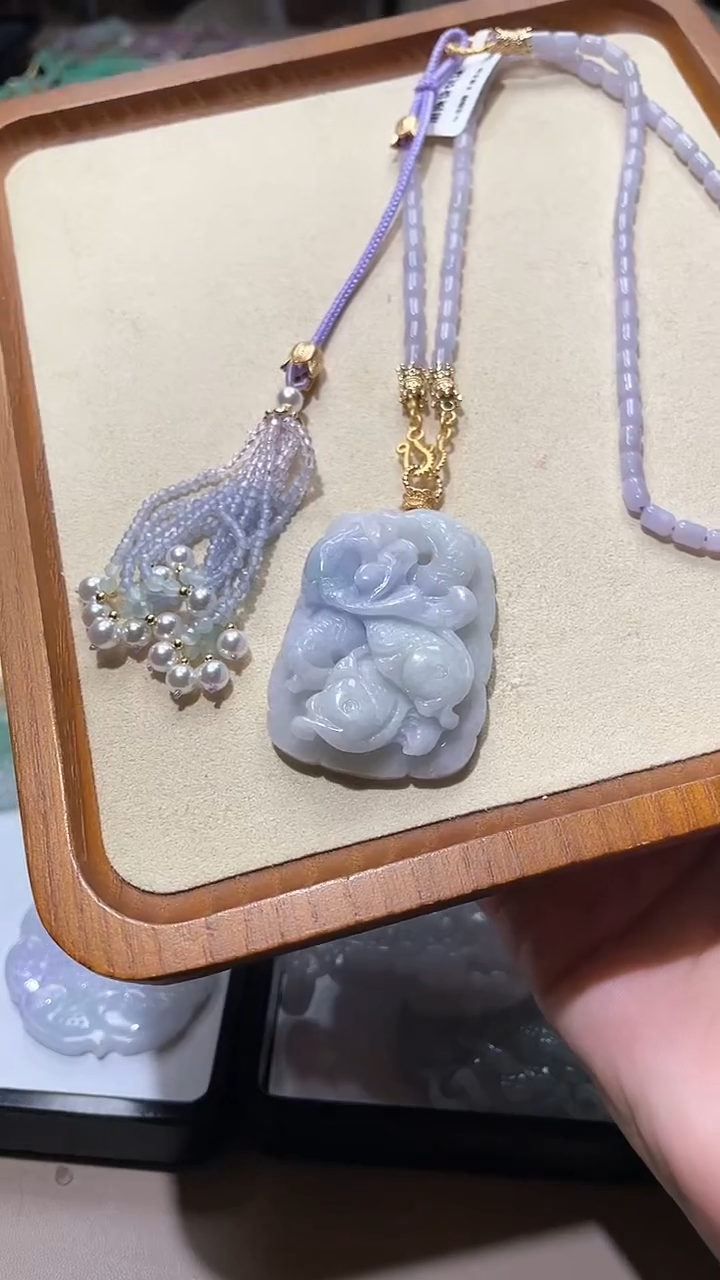 【闪购商品】翡翠颈饰未镶嵌吊坠