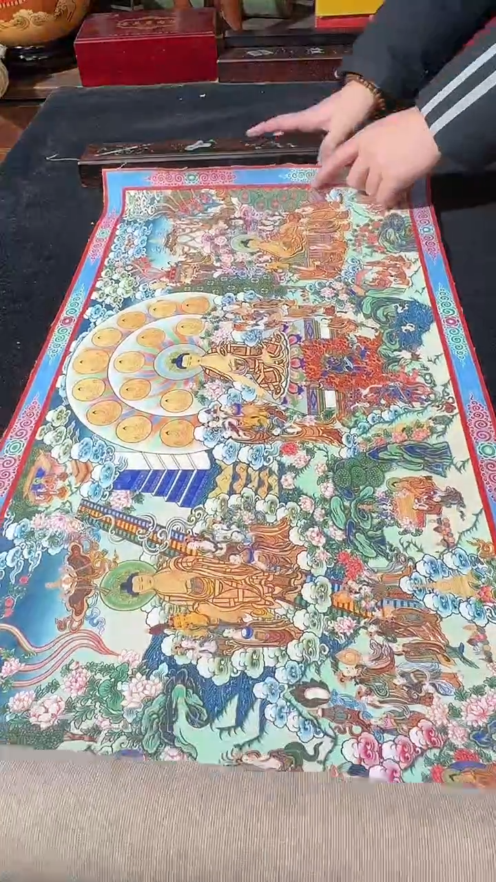 卷轴画藏式珍藏彩绘艺术馆170