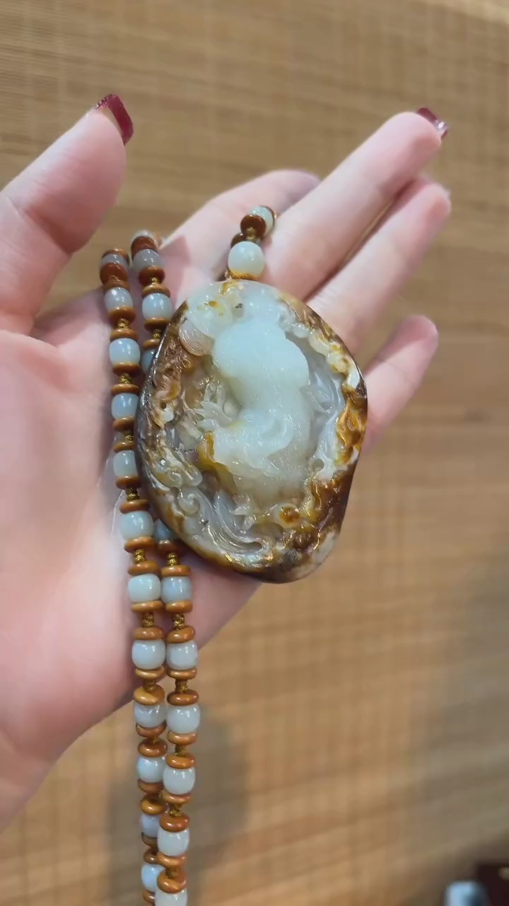 【闪购商品】和田玉吊坠未镶嵌貔貅