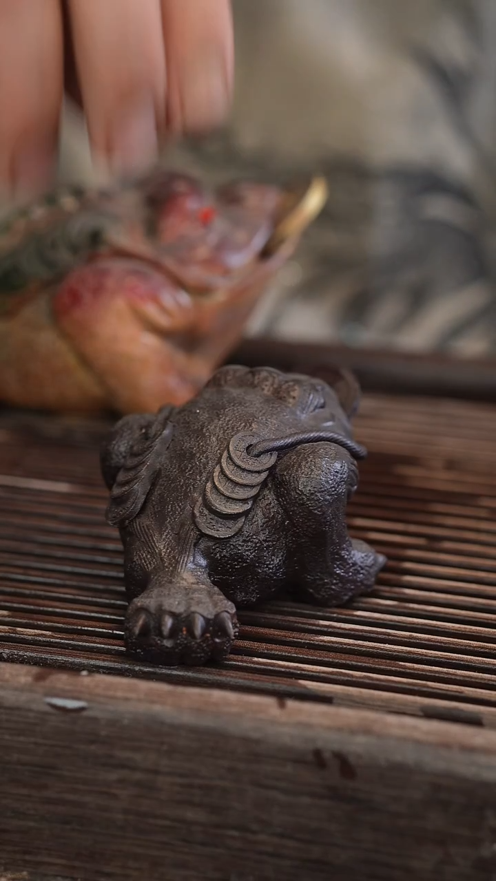 茶壶紫砂原矿手工制作12cm