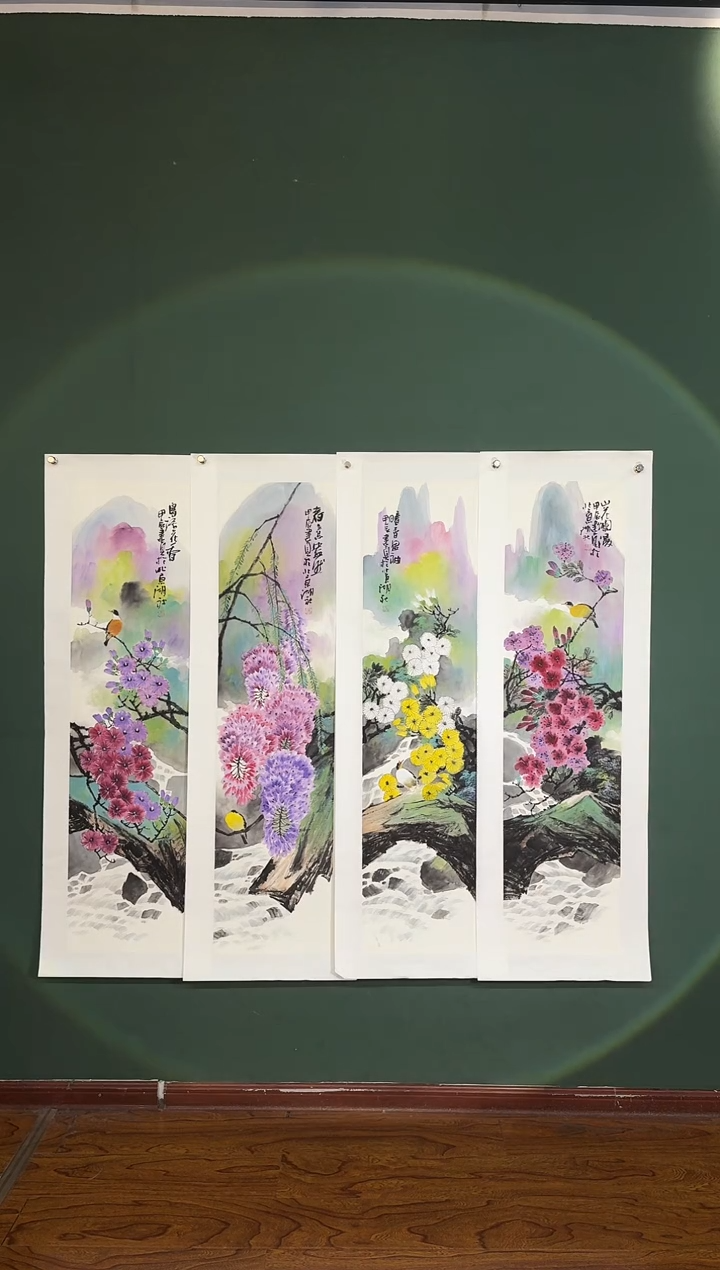 国画周建真老师绘画作品23-37