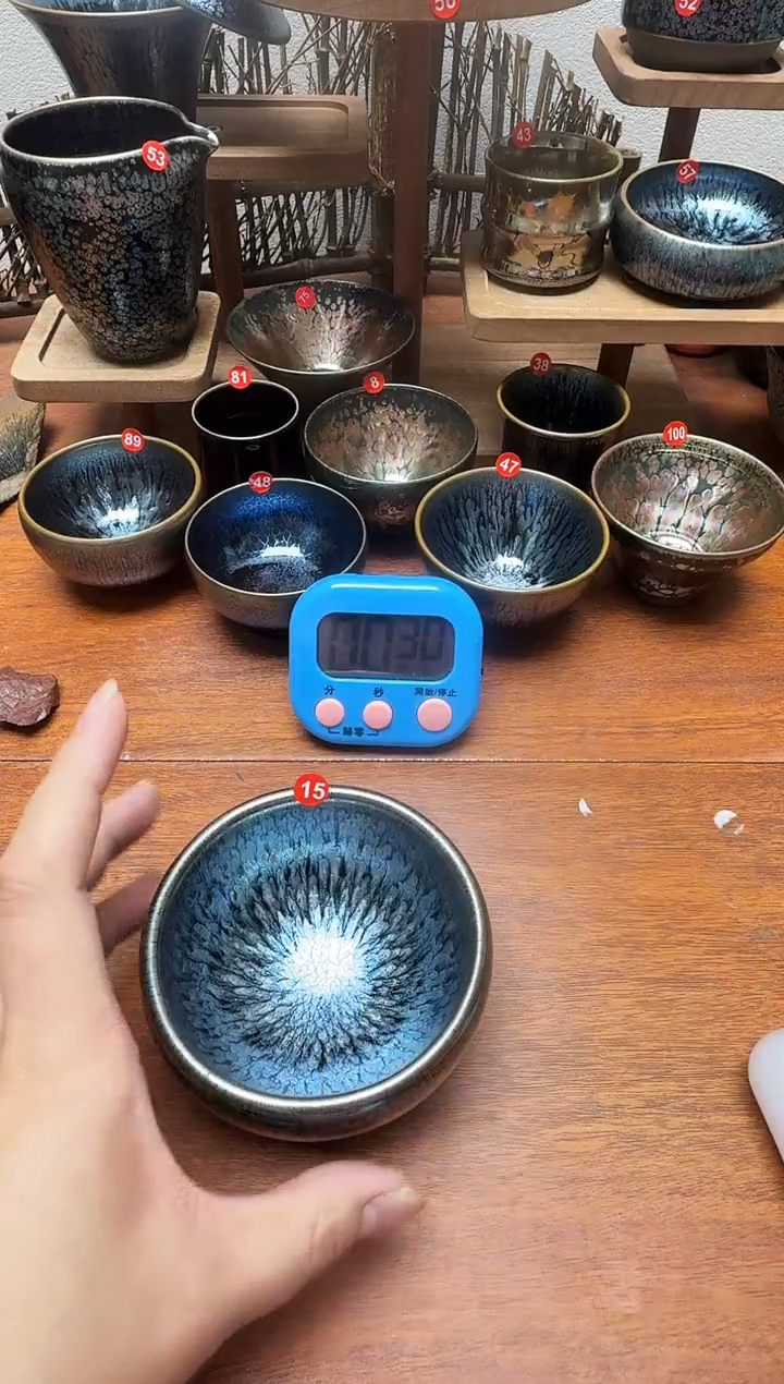 茶盏洛****号15号建盏工匠茶器