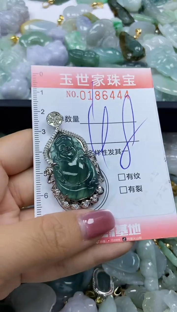 【闪购商品】翡翠颈饰未镶嵌闪购0186444
