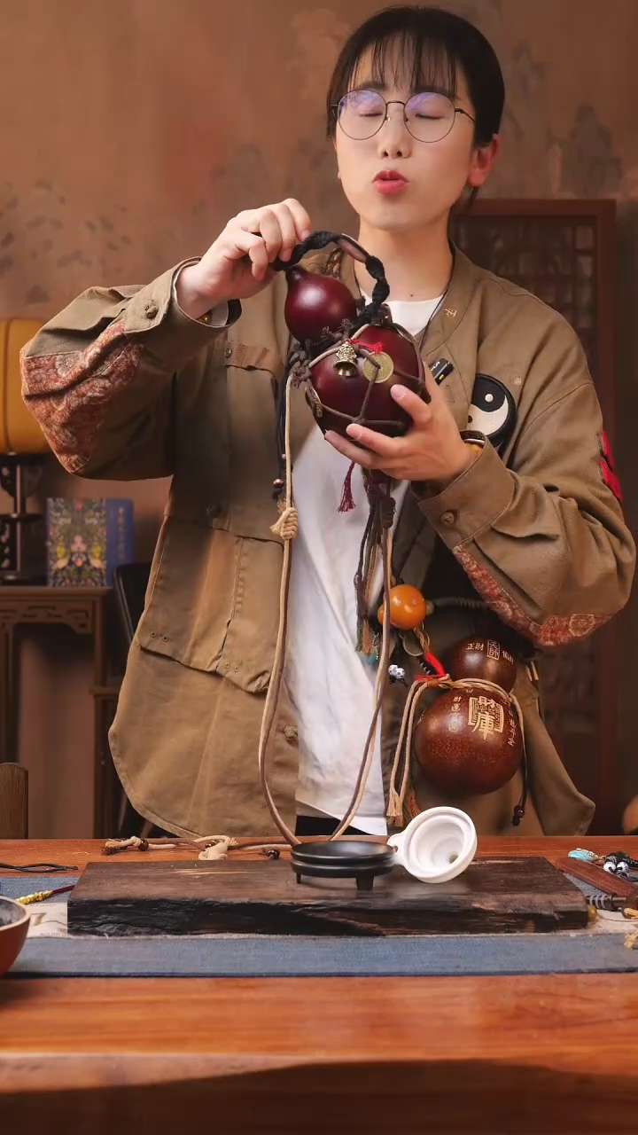 【闪购商品】462号精品大漆葫芦防腐防渗装饮料水茶酒