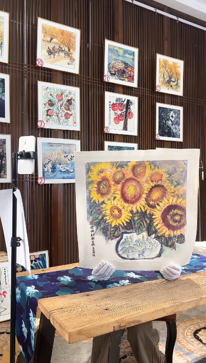 版画耿玉琨名章限量版画S