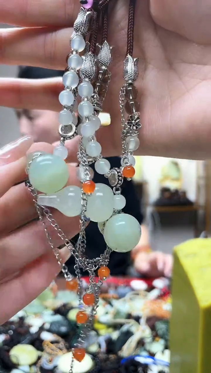 未镶嵌岫玉吊坠多样性发货拍一发一