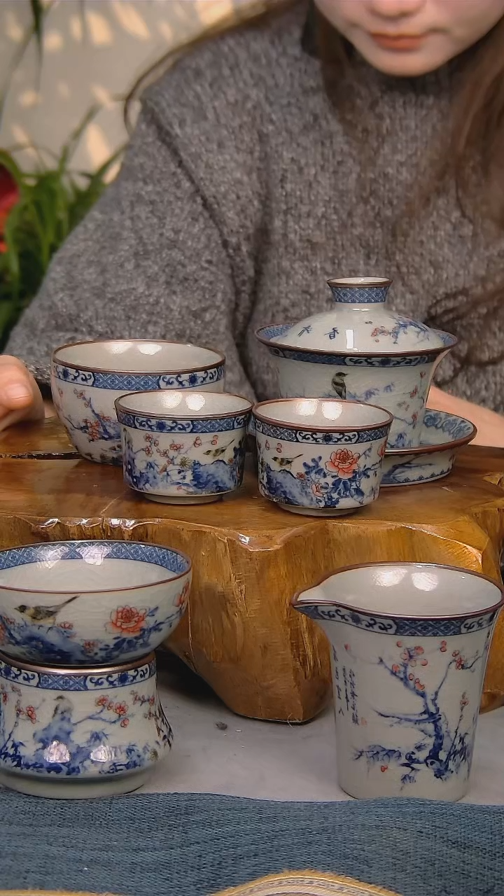 【闪购商品】简装家用款6件套 陶瓷家用茶具系列