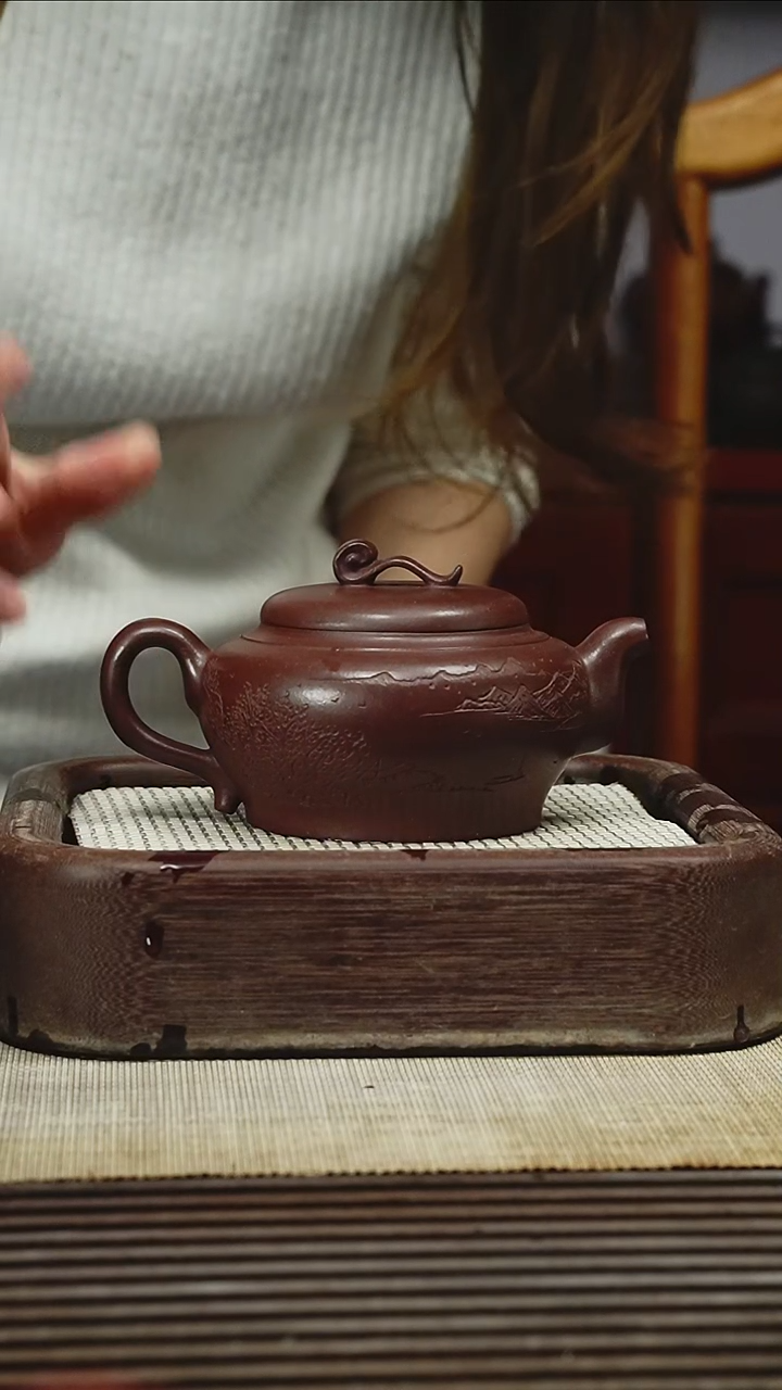 茶壶紫砂280CC  