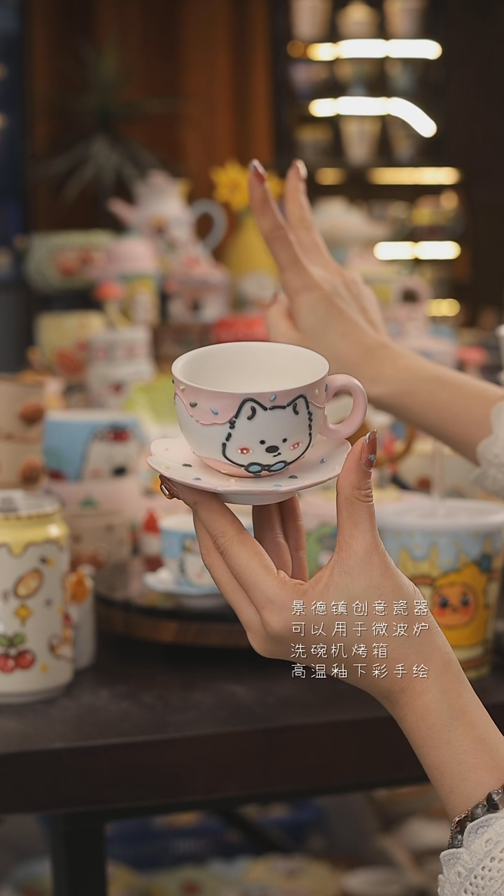 景德镇釉下彩绘设计师款式陶瓷