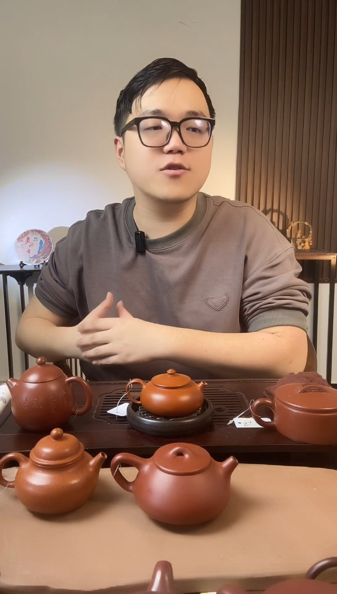 【闪购商品】紫砂茶壶小品光器寒江 朱泥 徐霞