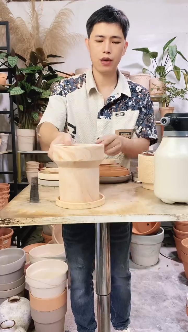 15*17玛奇朵水管盆反比例 1盆1托