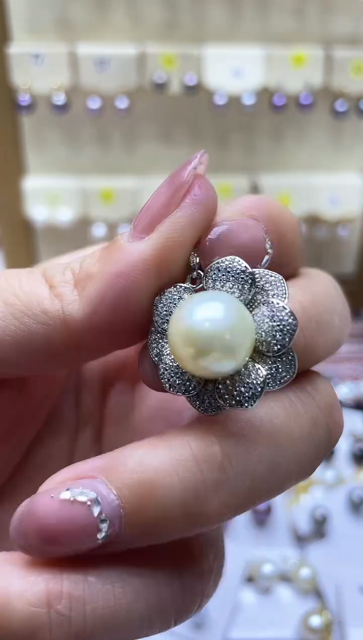 【闪购商品】海水珍珠颈饰银S925镶嵌2